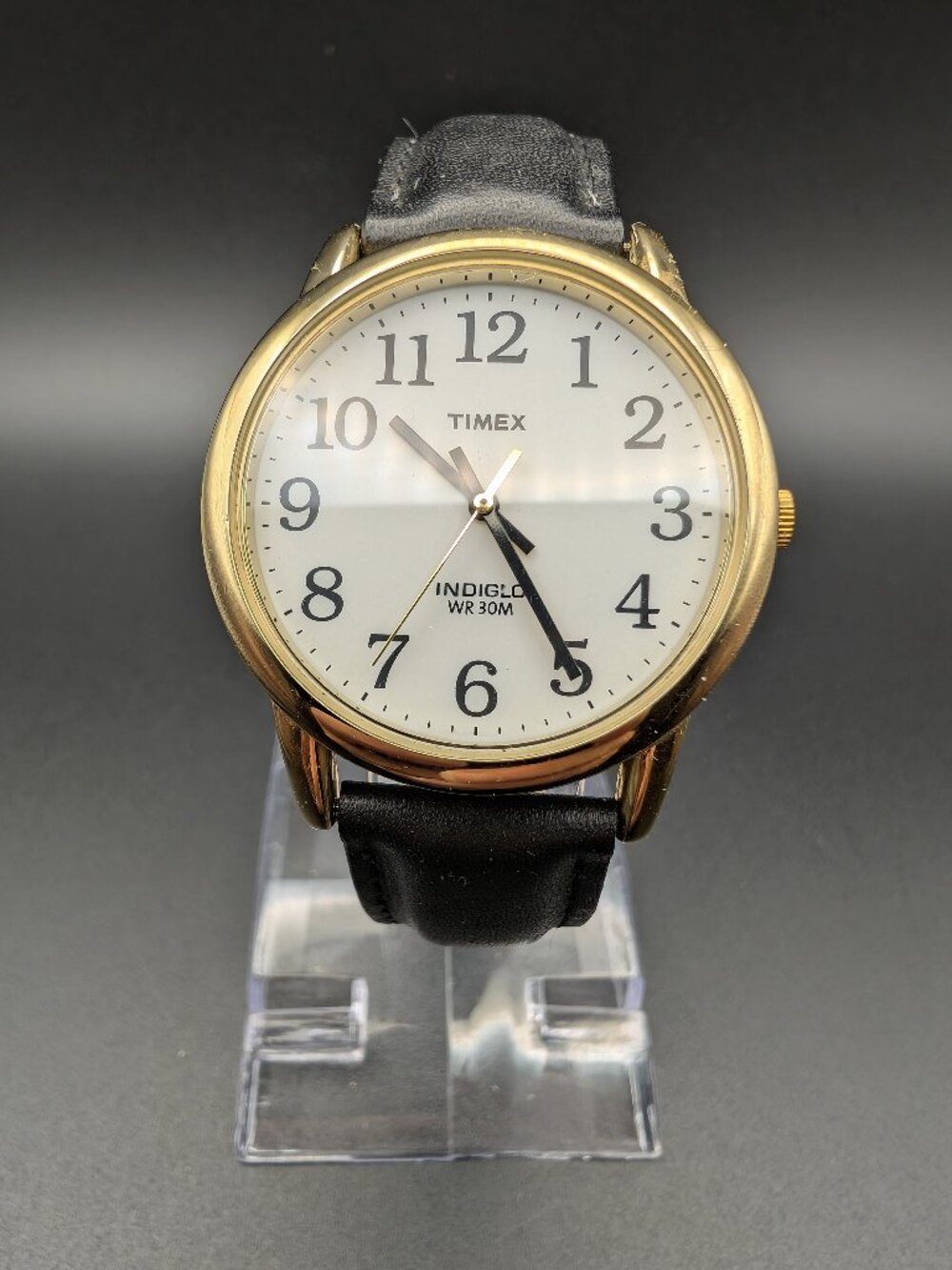 Timex Easy Reader Indiglo quartz wristwatch